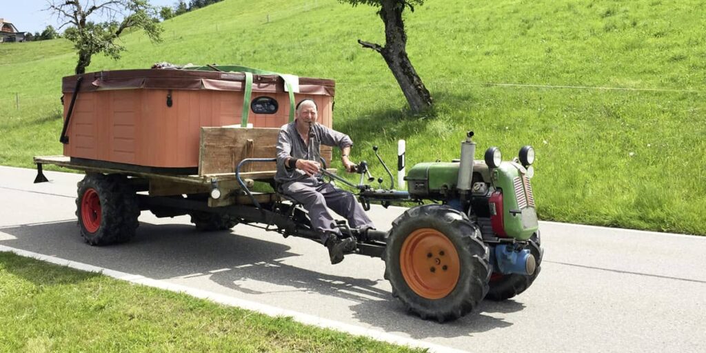 Whirlpool transportieren, zügeln oder verschieben